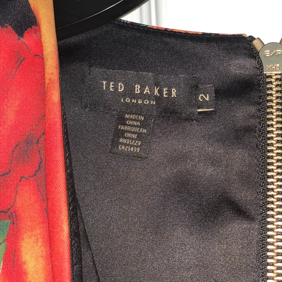 TED BAKER, London Toucan' Print Sheath Dress - Picture 5 of 5